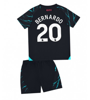 Manchester City Bernardo Silva #20 Replika Babytøj Tredje sæt Børn 2023-24 Kortærmet (+ Korte bukser)